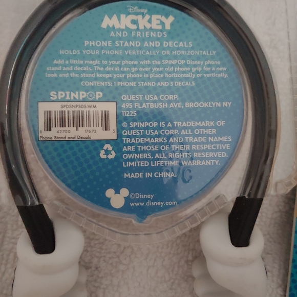 Disney Mickey and Friends Phone Grip, Stand, and Decals - Picture 5 of 5